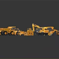 modern engineering vehicle engineering vehicle 3d model