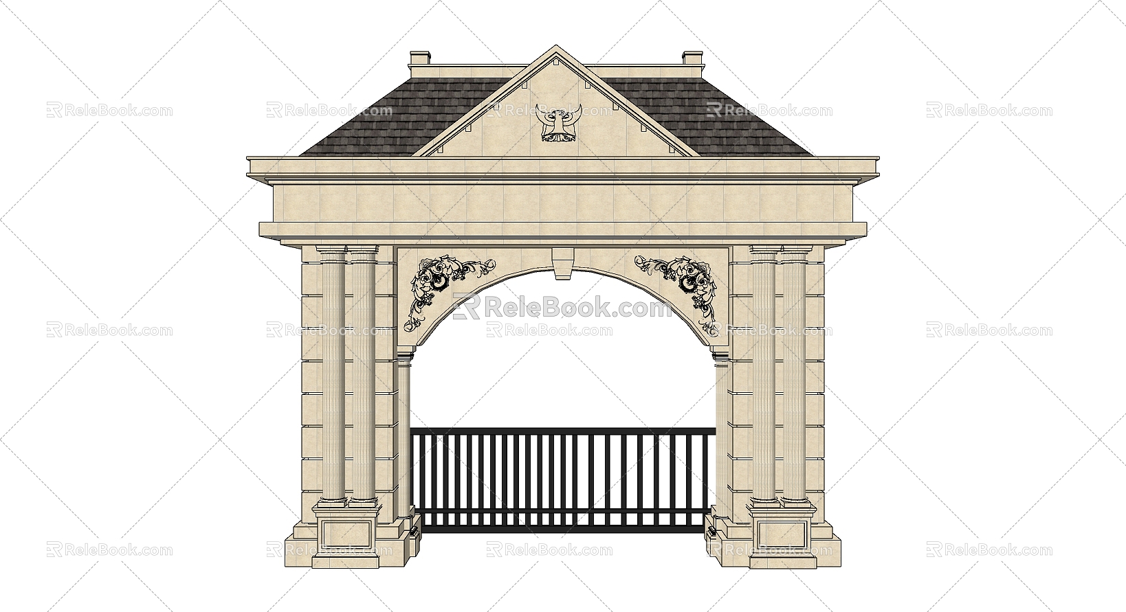 Gate 3d model