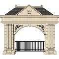 Gate 3d model