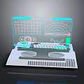 Sci-fi Computer Sci-fi Computer Home Computer Peripherals Hardware 3d model