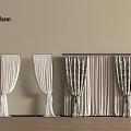 Elegant Curtains With Different Designs For Interior Decoration And Home Styling