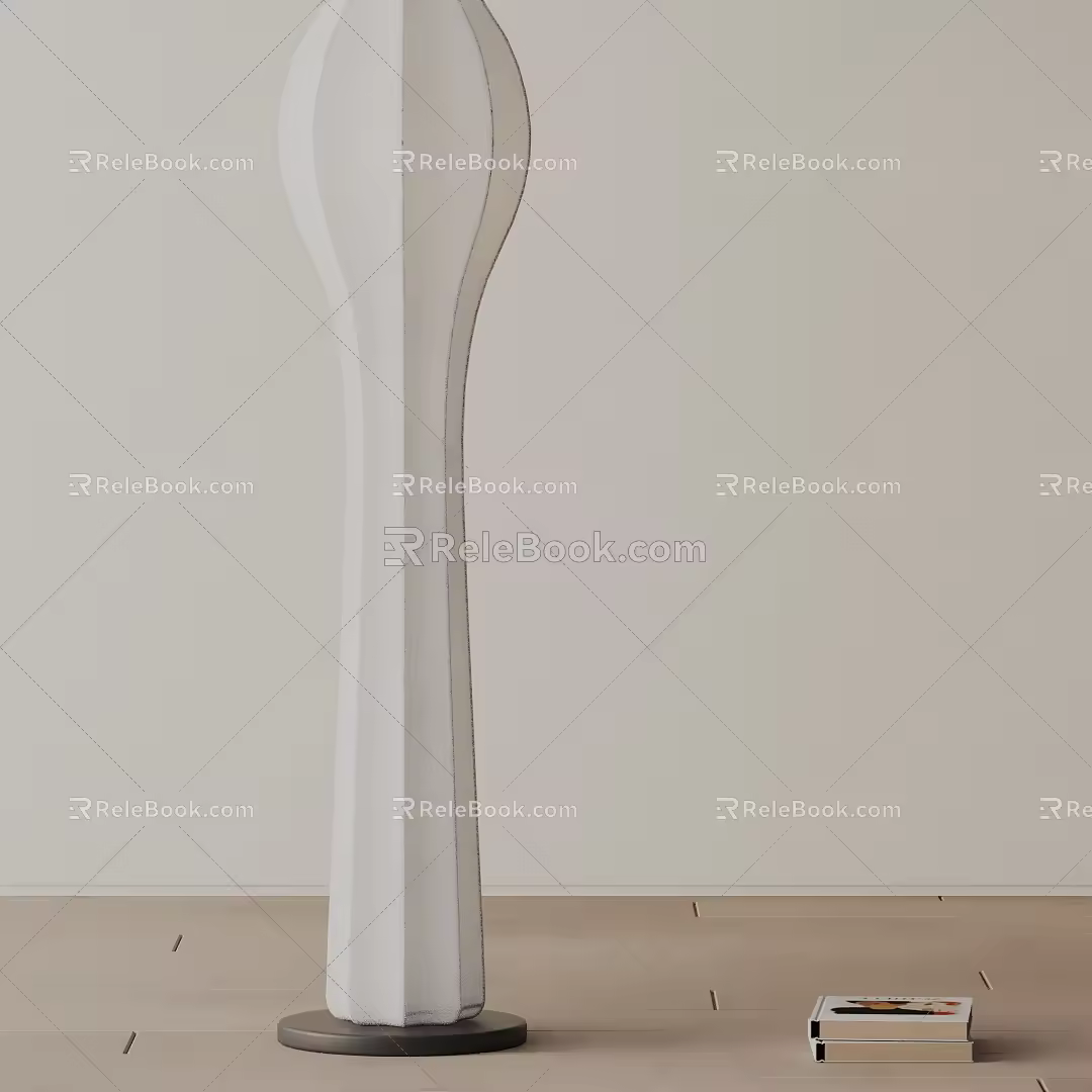 Modern floor lamp 3d model