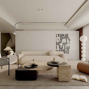 Living room 3d model