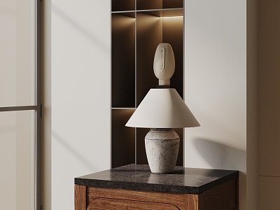 Modern table lamp model