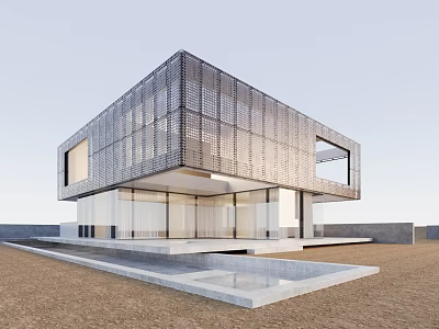 Modern Villa 3d model
