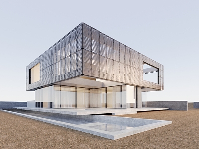 Modern Villa 3d model