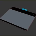 Sleek Blue And Black Tablet Device With Modern Design And Brand Logo