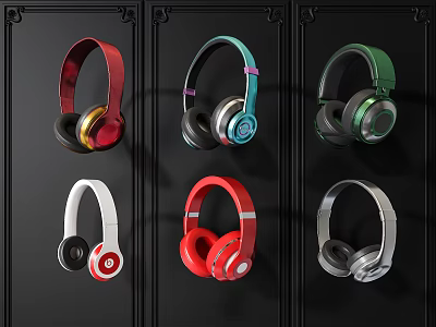 Modern Headset Headset Combination 3d model