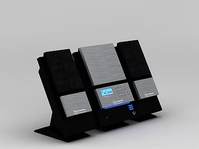 Smart Locker With Digital Display And Control Panel For Modern Storage Use 3d model