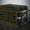 Portable Green Power Station for Outdoor Mobile Digital Devices with Handle and Ports