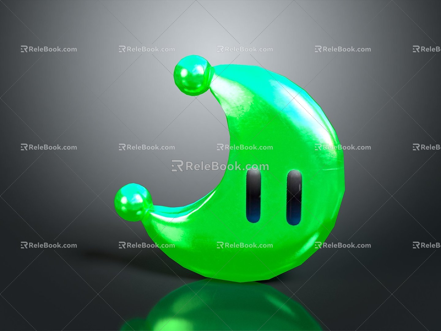 Crescent Face Moon Star Crescent Crescent CG Crescent Face CG Moon CG Star CG Crescent 3d model