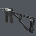Weapon submachine gun miniature assault gun Uzi submachine gun UZI submachine gun automatic weapon military firearm light automatic machine gun automatic pistol 3d model