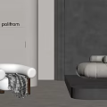 Casual Sofa Single Sofa 3d model