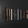 Various Modern Design Door Cabinet Drawer Handles For Home Furniture In Different Materials