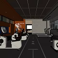 Gym 3d model