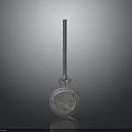 Stainless Steel Household Kitchen Tool With Long Handle And Round Shovel Surface