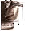 Modern Wooden Window Blinds With Various Styles And Natural Wood Tones