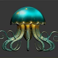 bead squid heart fin whip squid giant squid back ear squid pacific tower squid spindle squid 3d model
