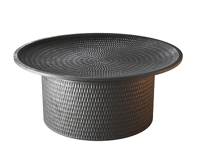 Milotti Minotti round coffee table model