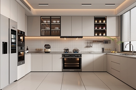 Modern Kitchen 3d model