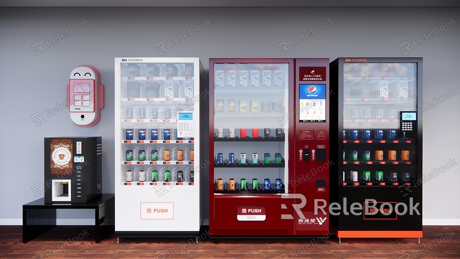 modern vending machine self-service vending machine model