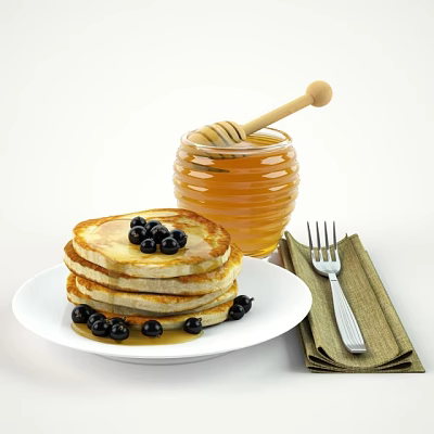 Breakfast 3d model