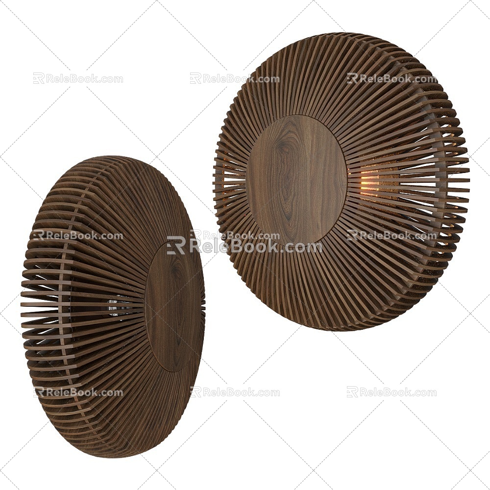 Clava modern wall lamp 18 3d model