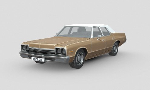 Year Dodge Monaco Car 3d model