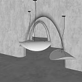 Quiet chandelier 3d model
