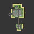 Animal Themed 3D Model Layout Including Roads Bridges And Green Spaces