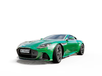 modern car sedan 3d model