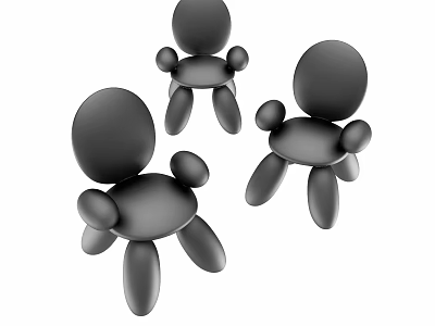 Modern ornaments 3d model Modern ornaments 3d model