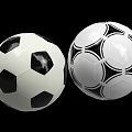 Traditional And Modern Design Soccer Balls With Black White Geometric Patterns For Sports Use