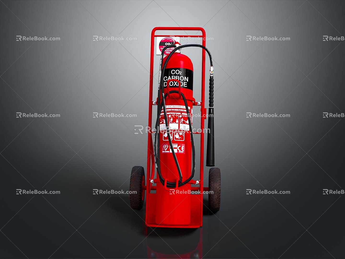 Oxygen Cylinder Underwater Oxygen Cylinder Welded Cylinder Controlled Cylinder Pulling Stretched Cylinder Hydrogen Cylinder 3d model