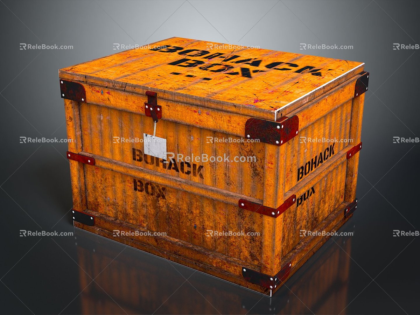 Container Cargo Box Cargo Box Trunk Box Luggage Leather Box Leather Box Container 3d model