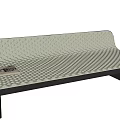 Upholstered Bed Bench With Diamond Tufted Seat Wooden Legs And Magazine