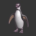 Modern Penguin Antarctic Penguin Little Penguin Cartoon Penguin 3d model