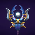 Scepter Weapon Instrument Sci-fi Weapon Instrument Cane Hidden Weapon 3d model