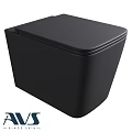 Sleek Black Modern Toilet Design With Smooth Surface And Contemporary Style