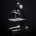 Advanced Medical Microscope With LED Illumination For Professional Laboratory Research Use 3d model