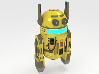 Robot Minions 3d model