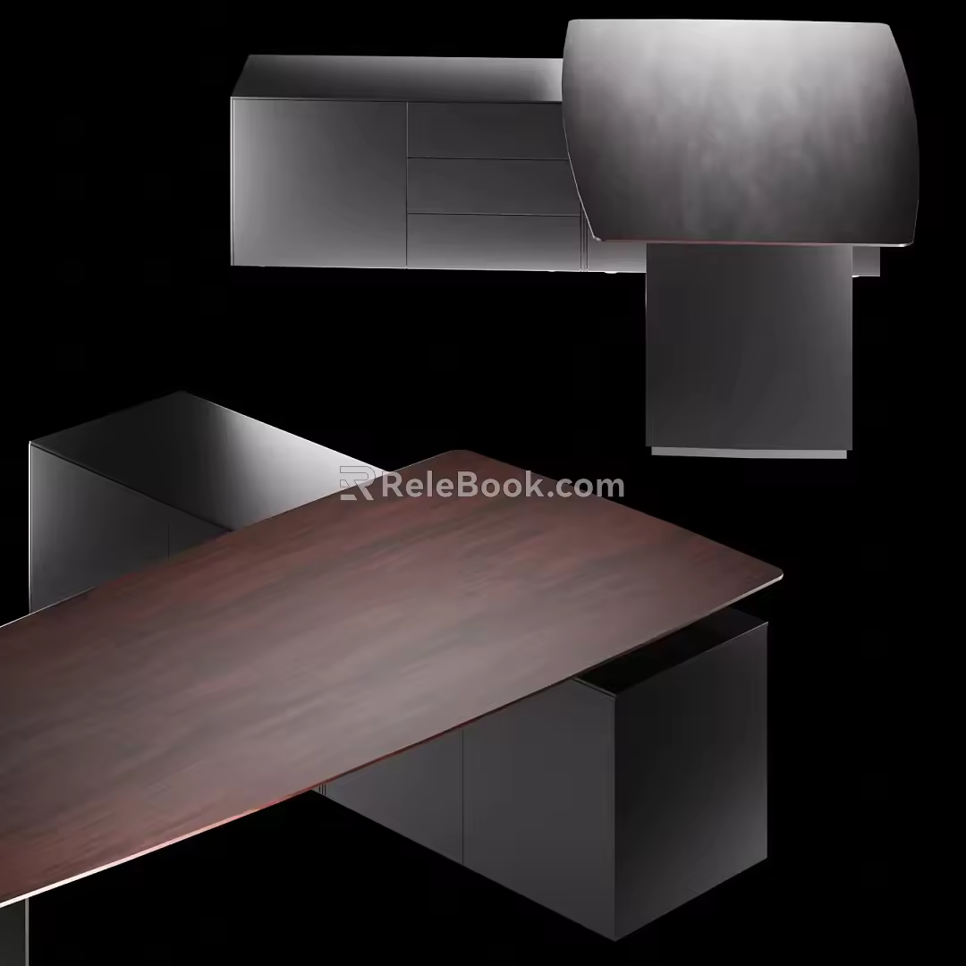 Desk 3d model