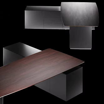 Desk 3d model