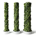 Lush Green Decorative Vines Covering Pillars For Indoor Outdoor Garden Decor