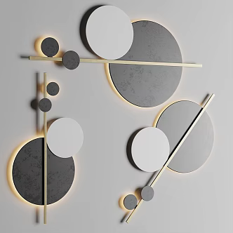 Bedside wall lamp hotel wall lamp modeling wall lamp artistic wall lamp creative wall lamp decorative wall lamp courtyard wall lamp household 3d model