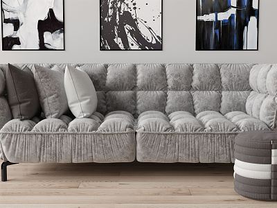 Modern Combination Sofa Double Sofa model