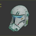 Sci-Fi Helmet Alien Helmet High Tech Helmet Game Helmet 3d model