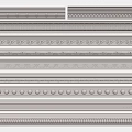 Gypsum Carved Line 3d model