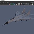 MiG29 Multi-role Fighter Military Aircraft MiG 29 Fighter 3d model