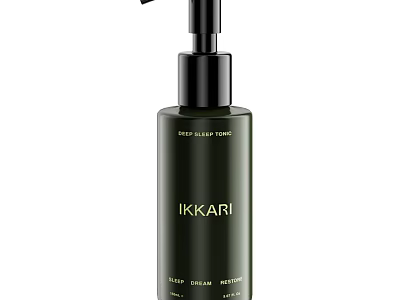 Elegant IKKARI Dark Green Ultra Hydrating Mist Bathroom Accessory for Deep Sleep 3d model